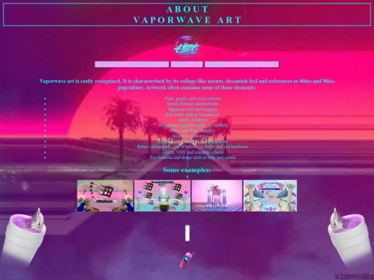 html/AboutArt screenshot