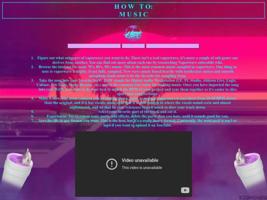 html/Music screenshot