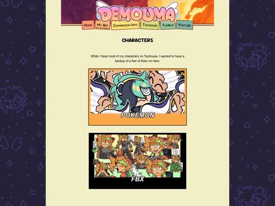 characters/characters screenshot