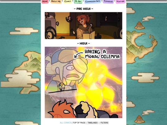 comics/NonComics screenshot