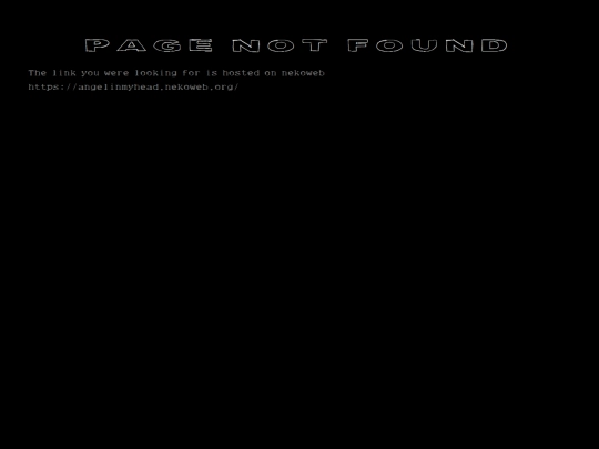 not_found screenshot