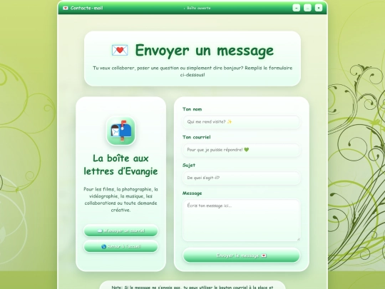 fr/contact screenshot