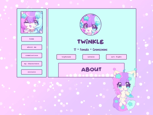 mycharacters/twinkle screenshot
