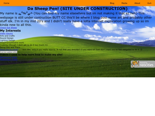Testing screenshot