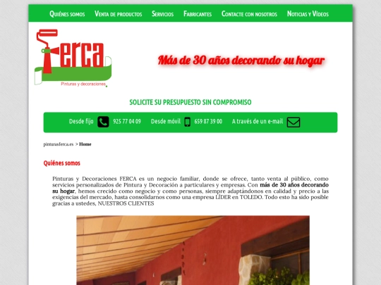 pinturasferca screenshot