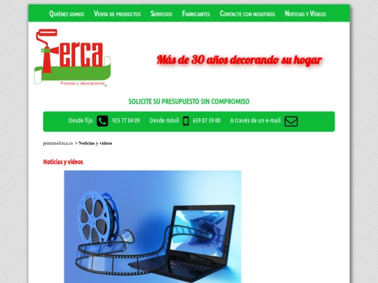 pinturasferca/noticias screenshot