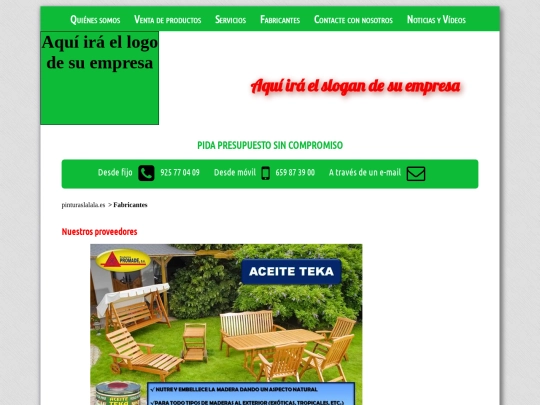 prototipopinturasferca/fabricantes screenshot