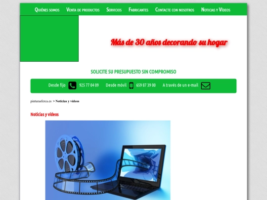 prototipopinturasferca/noticias screenshot