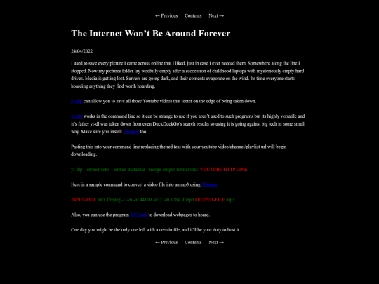 writing/data screenshot