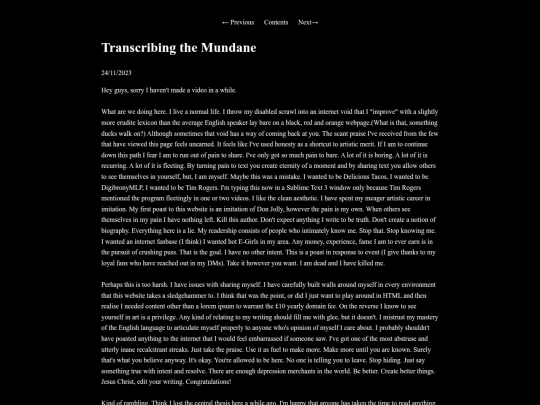 writing/mundane screenshot