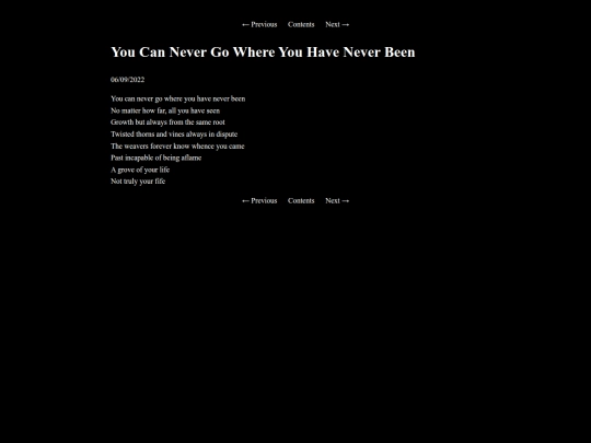 writing/never screenshot