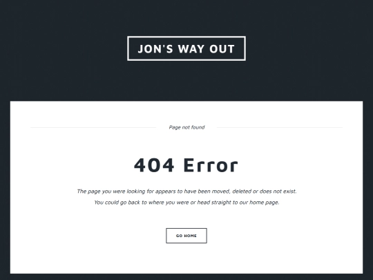 404 screenshot