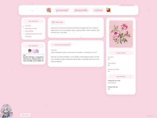 writing screenshot