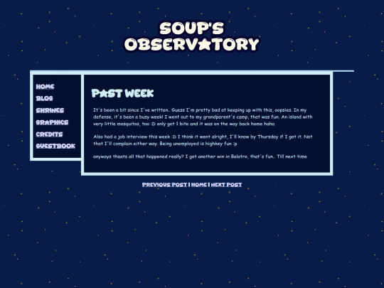 posts/PastWeekIsh screenshot