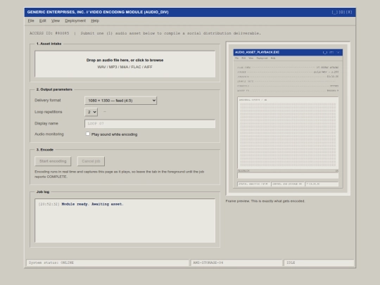 encoder-2 screenshot