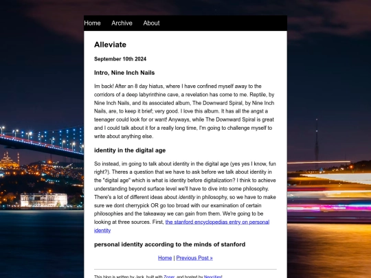 AB/posts/Alleviate screenshot