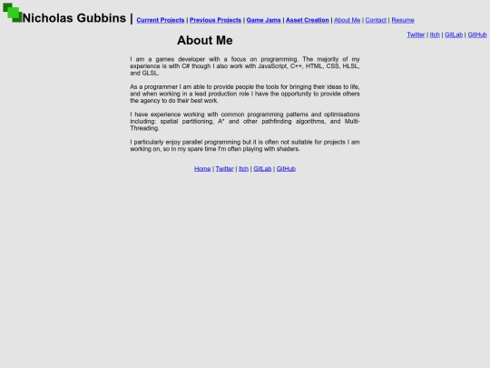 AboutMe screenshot