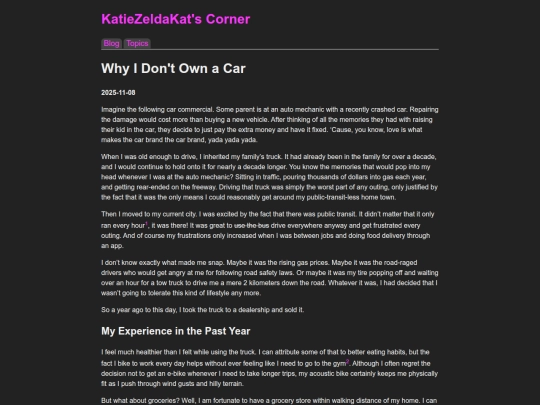 blog/2025-11-08-why-i-dont-own-a-car screenshot