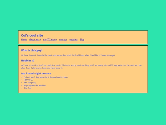 aboutme screenshot