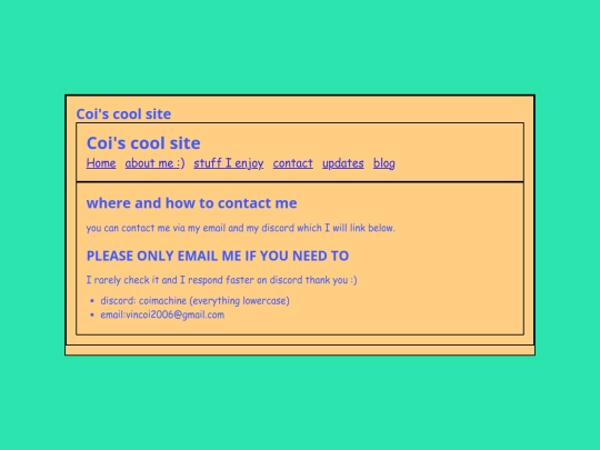 contactme screenshot