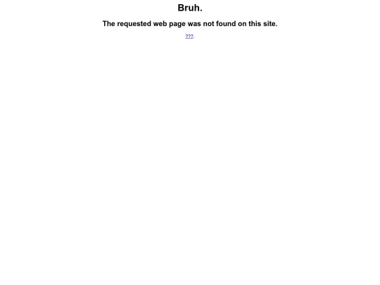 not_found screenshot