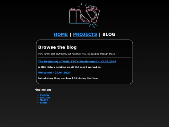 bloglist screenshot