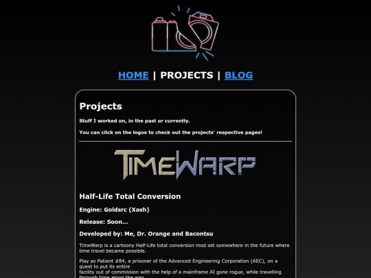 projects screenshot