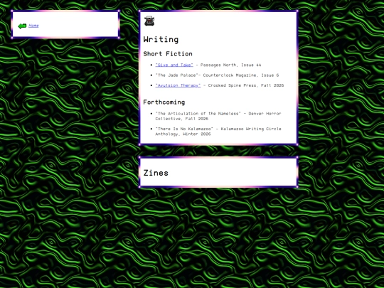 publications screenshot