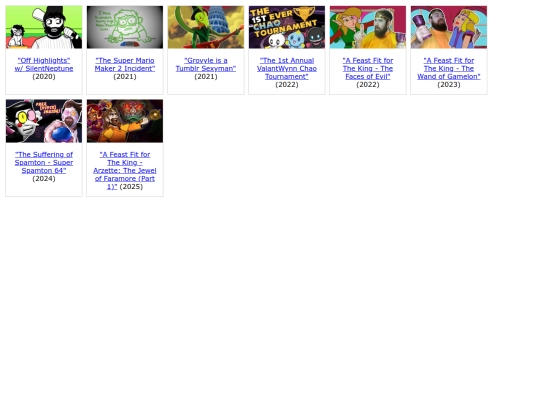 videos screenshot