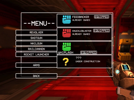 arms screenshot