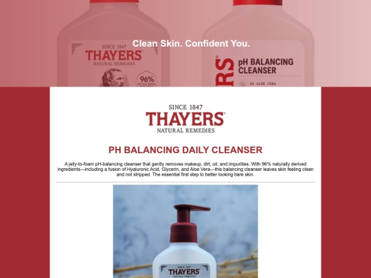 thayersindex screenshot