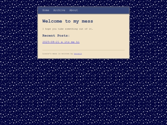 blog screenshot