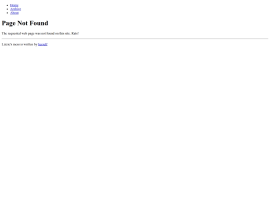 blog/not_found screenshot