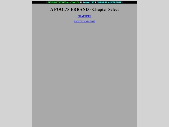 a-fools-errand/chapterselect screenshot