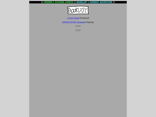 booklist screenshot