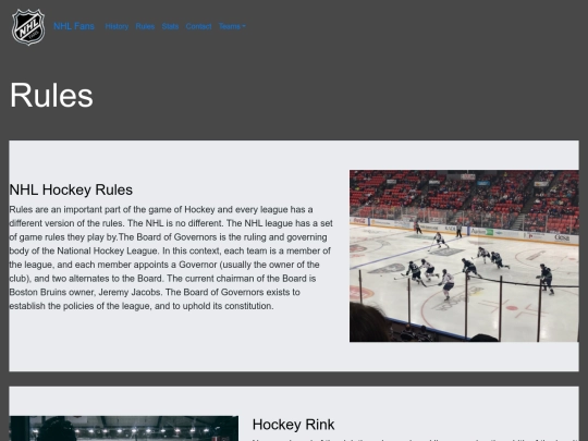 Rules screenshot