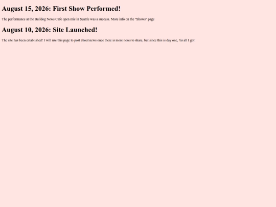 announcements screenshot