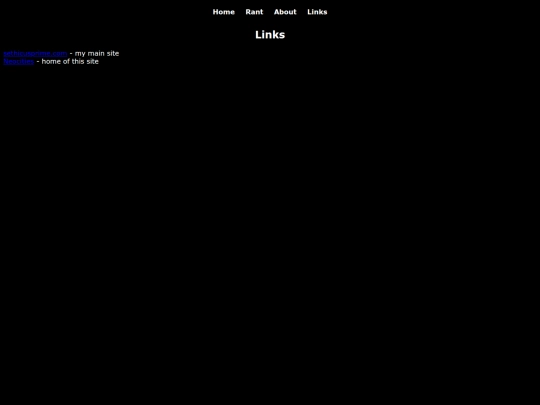 links screenshot