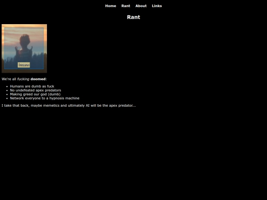 rant screenshot