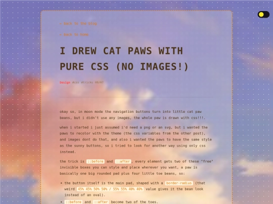 Blog/cat-paws-css screenshot