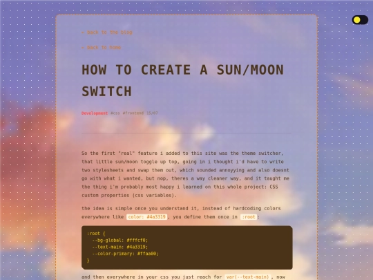 Blog/theme-switcher screenshot