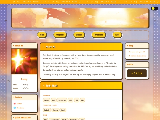 index screenshot