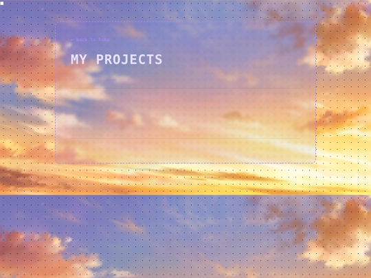 projects screenshot