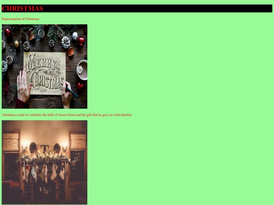 Christmas screenshot