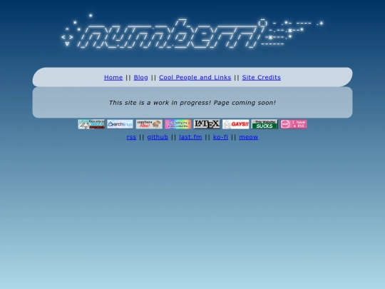 links screenshot