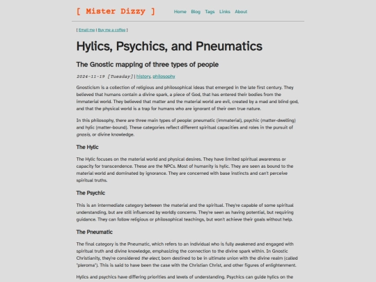 blog/gnosticism screenshot