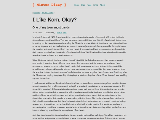 blog/korn screenshot