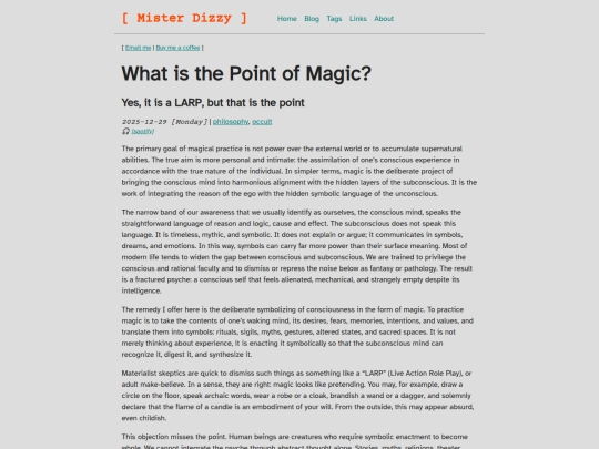 blog/purpose-of-magick screenshot