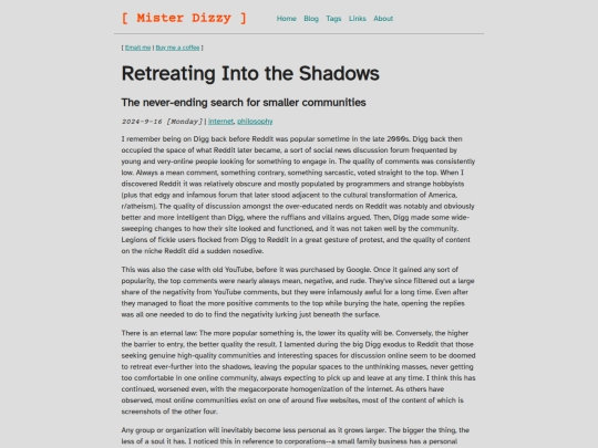 blog/shadows screenshot