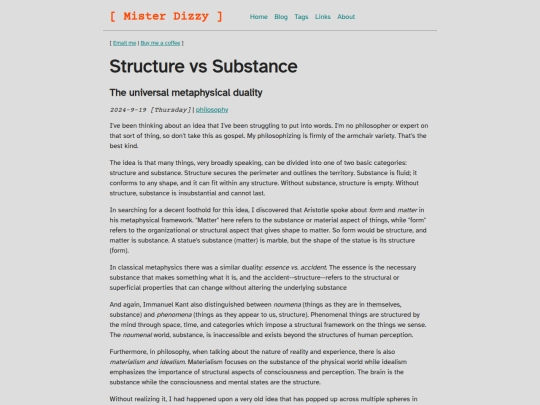 blog/structure-substance screenshot